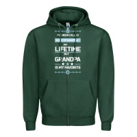 Sports Green I VE BEEN CALLED GRANDPA -may favorite grandpa Zipper Hoodie - Bettercallsaul
