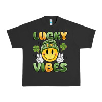 Pigment Black lucky vibes Urban Heavy Tee - MaliasSmallBusiness