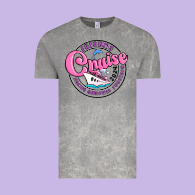 Friends 2024 Cruise Vintage Tee Designed By Maliassmallbusiness