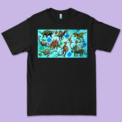 Dinosaurs Sippy Cup Premium Tee Designed By Artiststas