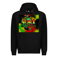 Black i am black history tumbler cowgirl Premium Hoodie - CowGirlArtShop