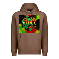 Chestnut i am black history tumbler cowgirl Premium Hoodie - CowGirlArtShop