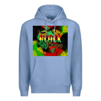Colony Blue i am black history tumbler cowgirl Premium Hoodie - CowGirlArtShop