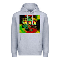 Heather Grey i am black history tumbler cowgirl Premium Hoodie - CowGirlArtShop
