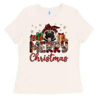 Bone merry christmas pug Ladies Tee - JahusDesignShop
