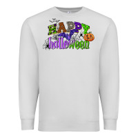 Dove Grey happy halloween Premium Sweatshirt - CowGirlArtShop