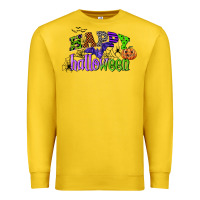 Lemon happy halloween Premium Sweatshirt - CowGirlArtShop