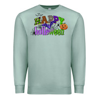 Seafoam happy halloween Premium Sweatshirt - CowGirlArtShop
