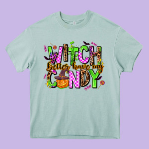 Witch Better Have My Candy Heavy Core Tee Designed By Adodesignshop