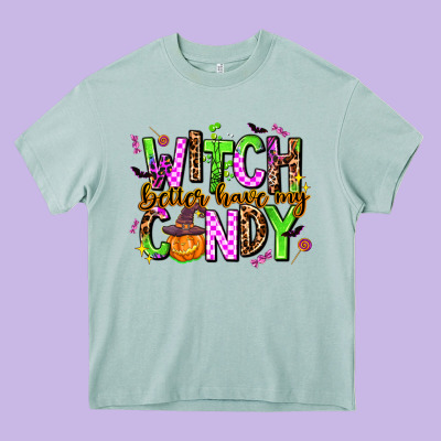 Witch Better Have My Candy Heavy Core Tee Designed By Adodesignshop