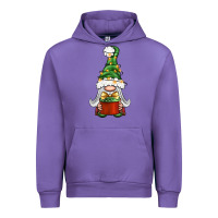 Tulip Christmas Gnome With Gift Urban Hoodie - BundleAndBundleShop