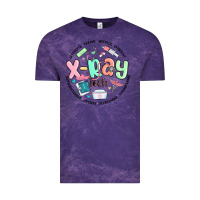 Cloud Purple x ray tech Vintage Tee - MaliasSmallBusiness