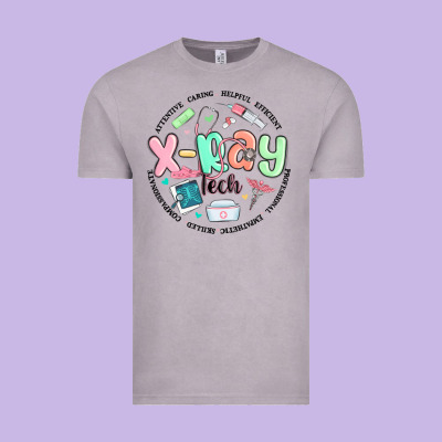X Ray Tech Vintage Tee Designed By Maliassmallbusiness