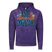 Cloud Purple all american mama Vintage Hoodie - MaliasSmallBusiness