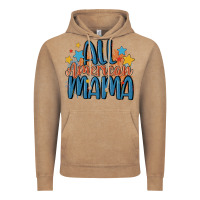 Vintage Coffee all american mama Vintage Hoodie - MaliasSmallBusiness