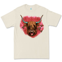 Bone highland cow valentines Premium Tee - JahusDesignShop