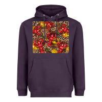 Plum mardi gras crawfish Heavyweight Hoodie - CowGirlArtShop