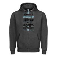 Charcoal Heather I VE BEEN CALLED GRANDPA -may favorite grandpa Zipper Hoodie - Bettercallsaul