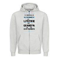 I Ve Been Called Grandpa -may Favorite Grandpa Zipper Hoodie | Teevron
