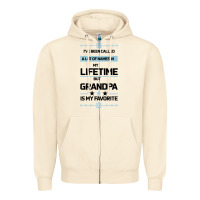 Sandshell I VE BEEN CALLED GRANDPA -may favorite grandpa Zipper Hoodie - Bettercallsaul