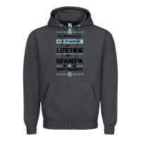 Smoke I VE BEEN CALLED GRANDPA -may favorite grandpa Zipper Hoodie - Bettercallsaul
