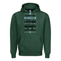 Sports Green I VE BEEN CALLED GRANDPA -may favorite grandpa Zipper Hoodie - Bettercallsaul