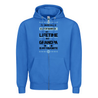 True Royal I VE BEEN CALLED GRANDPA -may favorite grandpa Zipper Hoodie - Bettercallsaul