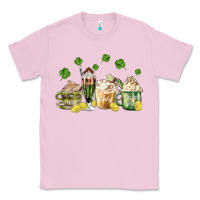 Bubblegum Pink patricks day coffee Classic Tee - MaliasSmallBusiness