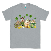 Heather Grey patricks day coffee Classic Tee - MaliasSmallBusiness