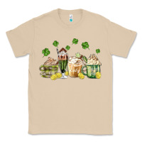 Mushroom patricks day coffee Classic Tee - MaliasSmallBusiness