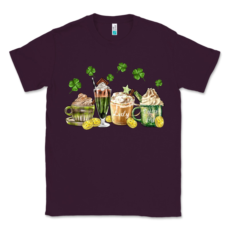 Patricks Day Coffee Classic Tee by MaliasSmallBusiness | Teevron