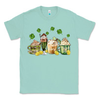Seafoam patricks day coffee Classic Tee - MaliasSmallBusiness