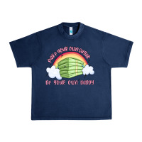 Navy make your own sugar be your own daddy Urban Heavy Tee - MaliasSmallBusiness