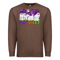 Chestnut cat sheet ghost cats halloween Premium Sweatshirt - CowGirlArtShop