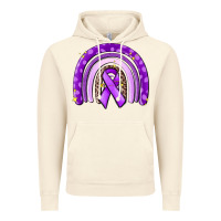 Vintage Artic awerenes ribbon  rainbow Vintage Hoodie - MaliasSmallBusiness