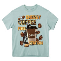 Arona energy coffee fuel station Heavy Core Tee - Artiststas