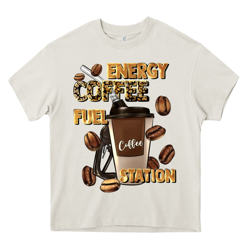Energy Coffee Fuel Station Heavy Core Tee by Artiststas | Teevron