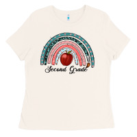 Bone second grade rainbow Ladies Tee - RanaPortraitStore