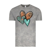 Western Love Hearts Vintage Tee | Teevron