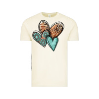 Vintage Arctic western love hearts Vintage Tee - MaliasSmallBusiness