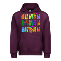 Mauve Wine Human Pride Lgbt Urban Hoodie - BundleAndBundleShop