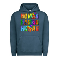 Pigment Midnight Navy Human Pride Lgbt Urban Hoodie - BundleAndBundleShop