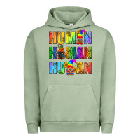 Pigment Oil Green Human Pride Lgbt Urban Hoodie - BundleAndBundleShop