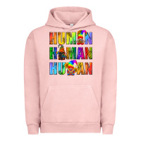 Pigment Salmon Human Pride Lgbt Urban Hoodie - BundleAndBundleShop