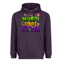 Plum mardi gras cutie Heavyweight Hoodie - CowGirlArtShop