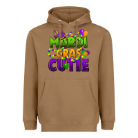 Toasted Coconut mardi gras cutie Heavyweight Hoodie - CowGirlArtShop