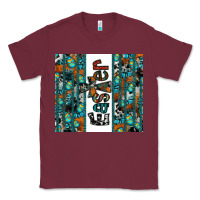 Burgundy easter Classic Tee - CowhideDigitalArt