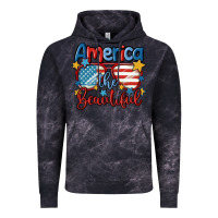 Cloud Black america the beautiful Vintage Hoodie - MaliasSmallBusiness