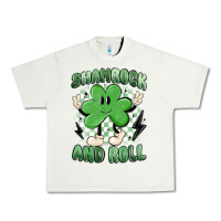 Pistachio shamrock and roll Urban Heavy Tee - MaliasSmallBusiness