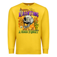 Lemon happy haunting and to all a good fright Premium Sweatshirt - CowGirlArtShop